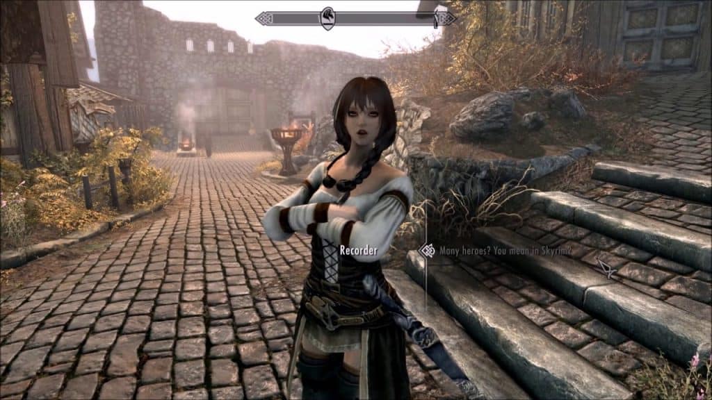 recorder skyrim mod