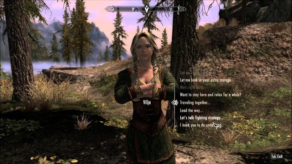 vilja skyrim mod