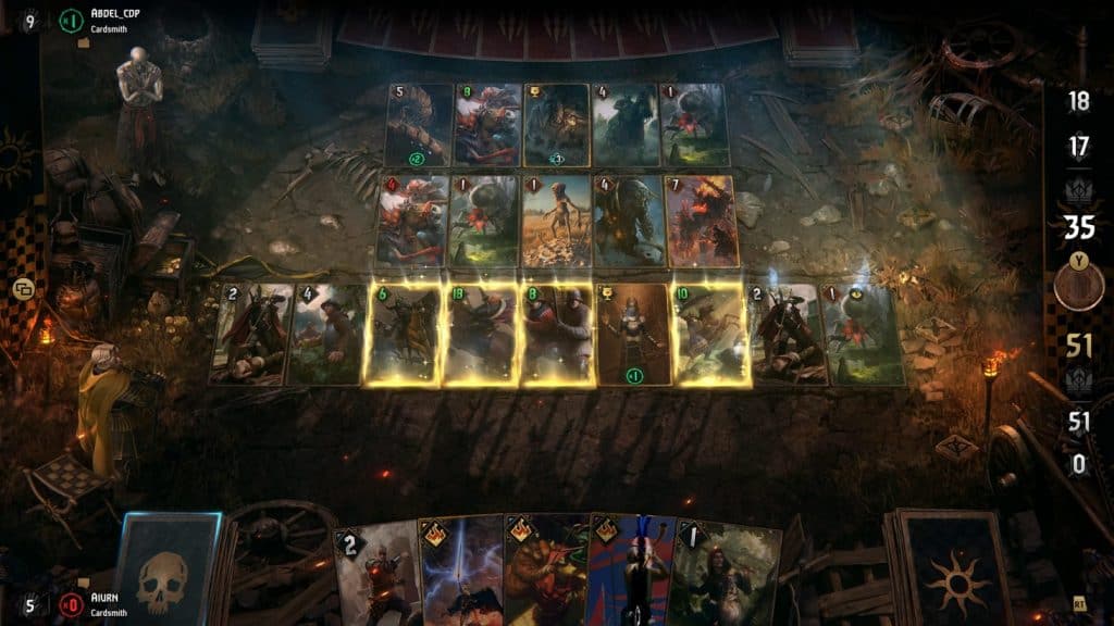 gwent witcher card game