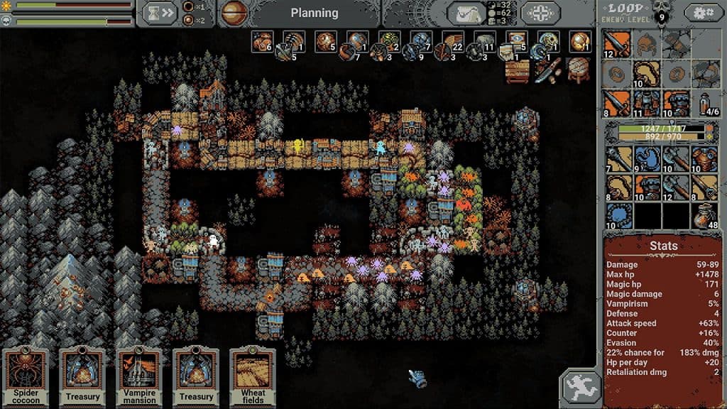 15+ Games Like Teamfight Tactics 12 loop hero