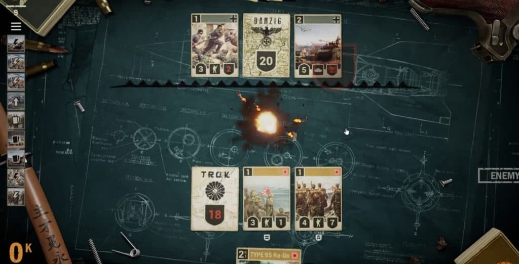 The WWII card game