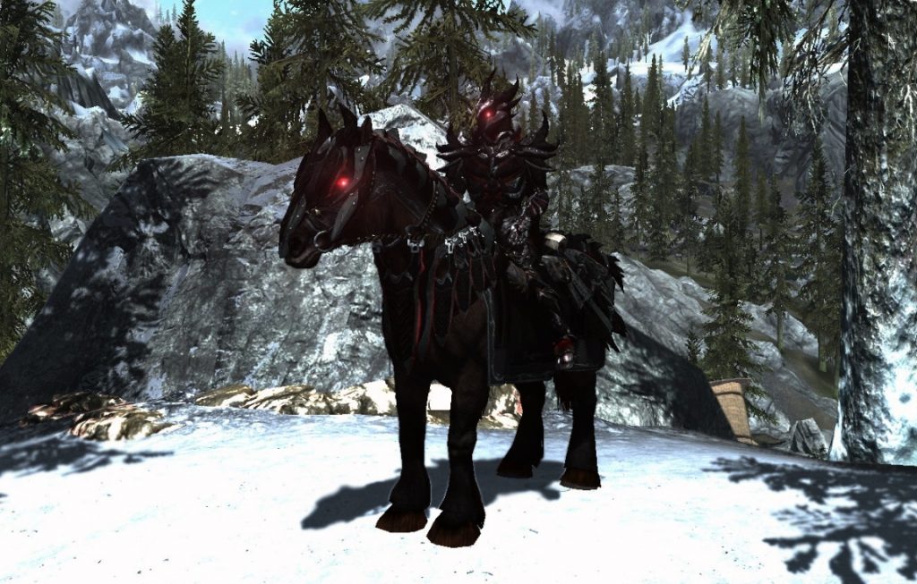 How to Find & Get The Best Horse in Skyrim 6 Daedric Horse