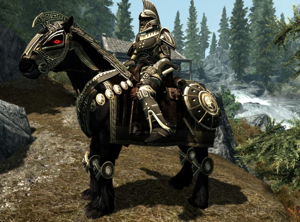 How to Find & Get The Best Horse in Skyrim 5 Dwarven Horse