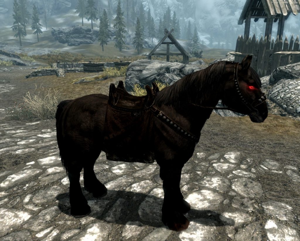 How to Find & Get The Best Horse in Skyrim 2 Shadowmere