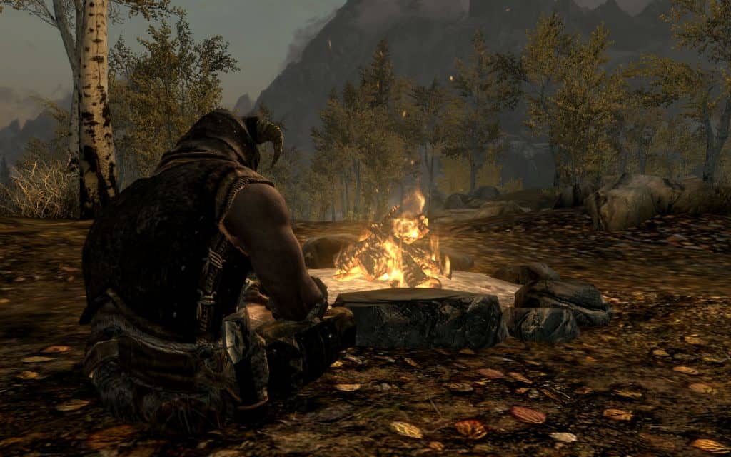 Skyrim SE Campfire