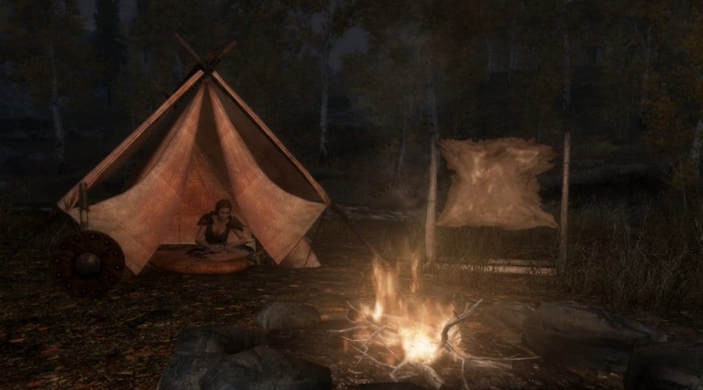 Skyrim SE Campfire mod