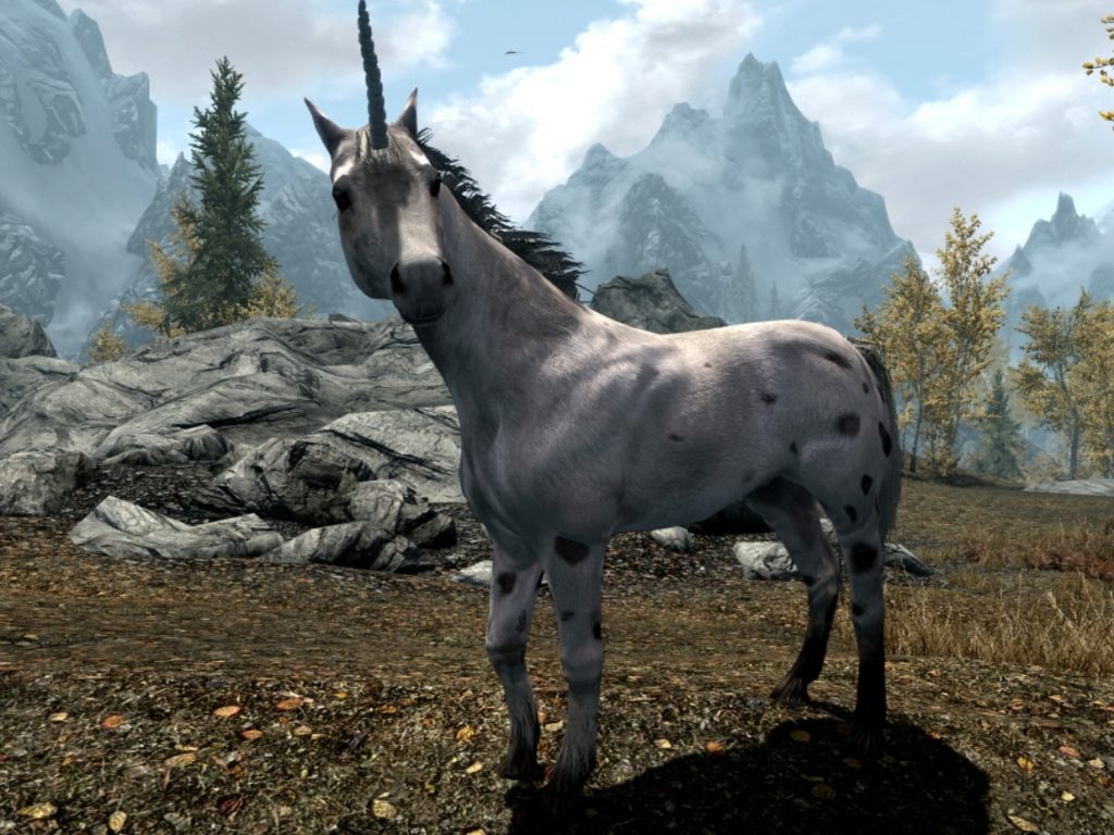 How to Find & Get The Best Horse in Skyrim 7 Unicorn at Skyrim