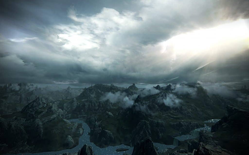  skyrim real clouds mod