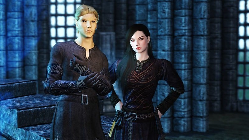 Skyrim Vampirism Guide || How to Become a Vampire in Skyrim 2 Marius and Serana cured of Vampirism