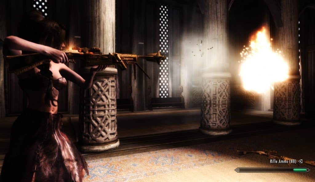 The Best Skyrim Gun Mod You Can Try Out Today 5 dwarven awp sniper rifle