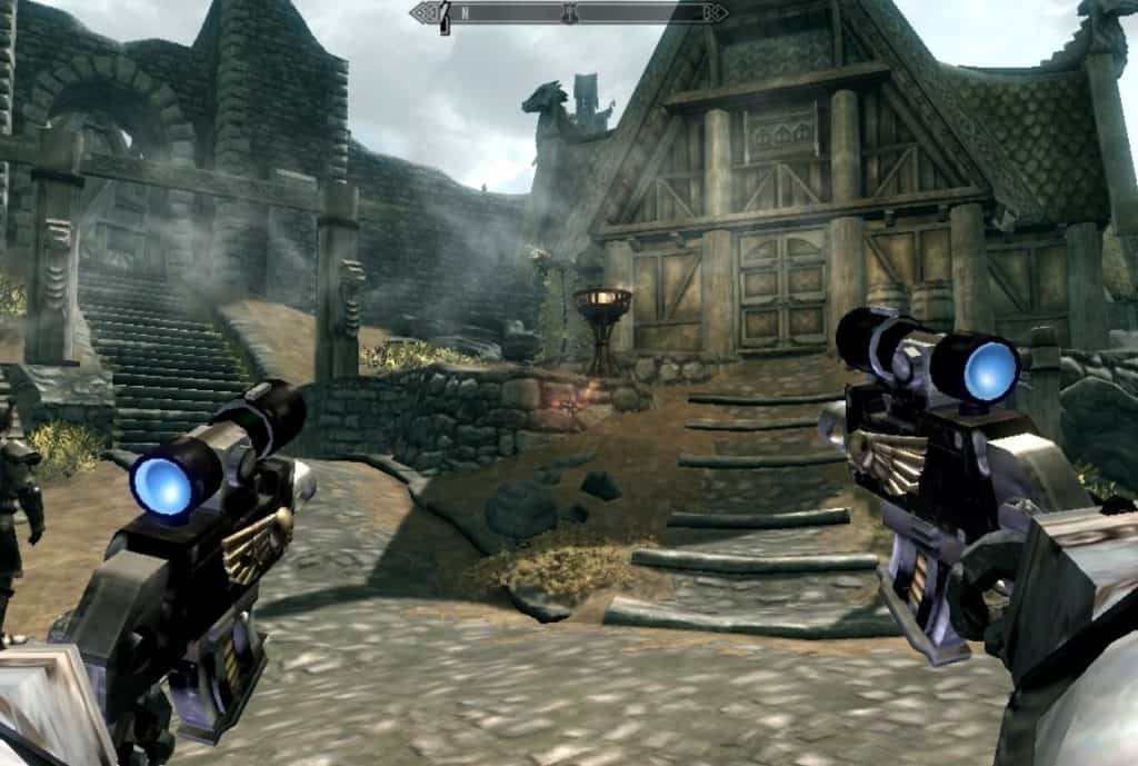 The Best Skyrim Gun Mod You Can Try Out Today 2 skyrim 40000 weapons pack