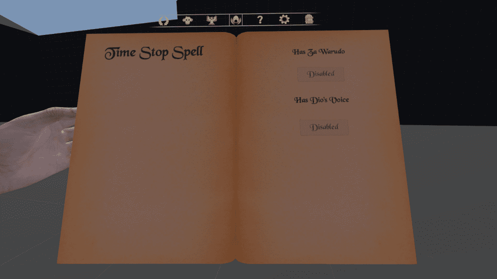 Time Stop Spell mod